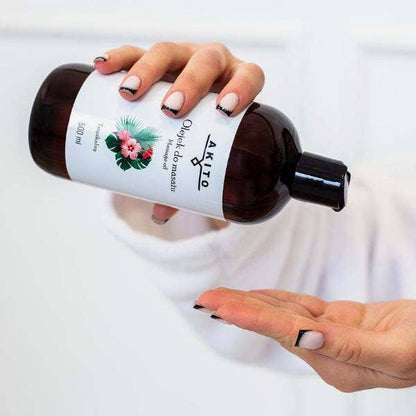 Akito Massage Oil 500 ml: Green tea
