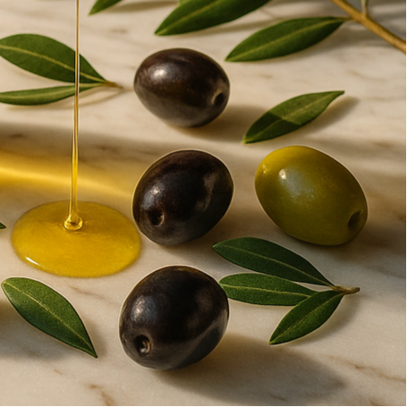 olives of olive oil 
